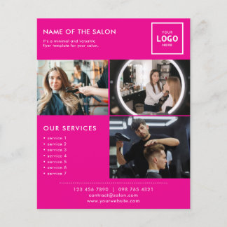Modern Beauty Branding Design for Professionals Flygblad