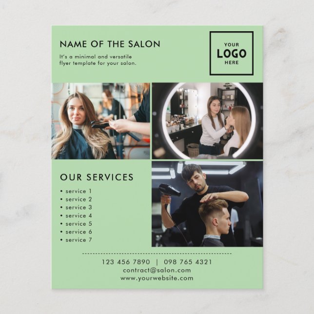 Modern Beauty Branding Design for Professionals Flygblad (Framsidan)