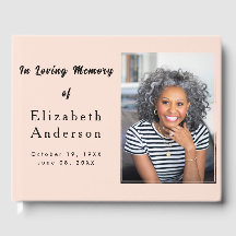 Modern begravningsbild | i Loving Memory Minimalis