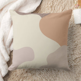 Modern Beige Mönster Kudde