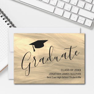 Modern Beige Studenten Meddelande