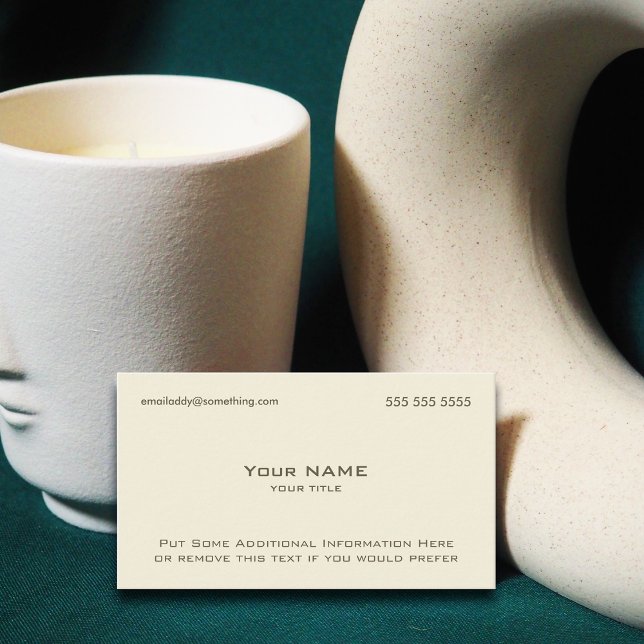 Modern ben visitkort (Skapare uppladdad)