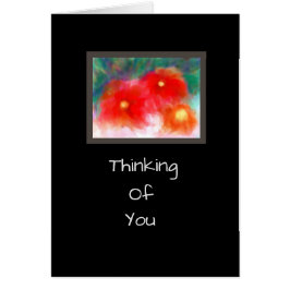 Modern Bereavement/Get well Card Hälsningskort