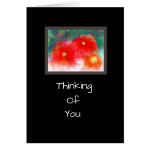 Modern Bereavement/Get well Card Hälsningskort