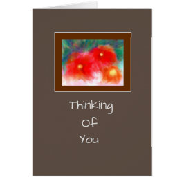 Modern Bereavement/Get well Card Hälsningskort