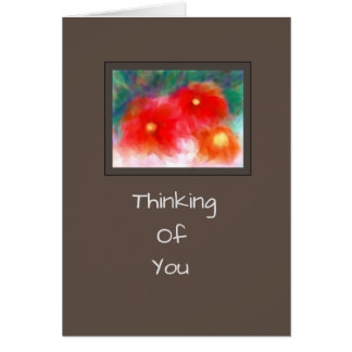 Modern Bereavement/Get well Card Hälsningskort