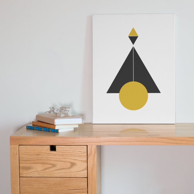 Modern bergsbild canvastryck (Skapare uppladdad)