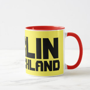 Modern Berlin Deutschland mugg