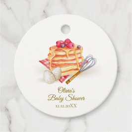 Modern Berry Pancake Egg Whisk Brunch Baby Shower Gåvor Etiketter