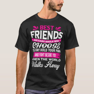 Modern Best Friend Typography T Shirt