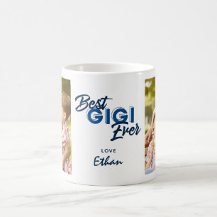 Modern Best Gigi Aldrig Photo Fars dag Kaffemugg