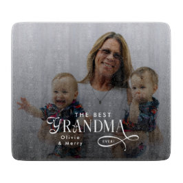 Modern Best Grandma Ever Photo Personalized