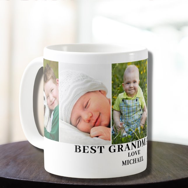 Modern Best Grandma Mugg (Skapare uppladdad)