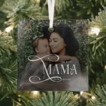 Modern Best Mama Ever Photo Mothers Day Gifts