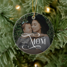 Modern Best Mom Ever Photo Mothers Day Gifts