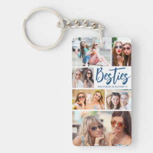 Modern Besties-fotokollage-skript för Färgen