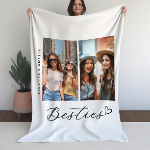 Modern Besties Two Photos-skript BBF Fleecefilt