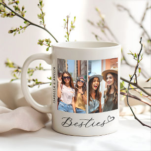 Modern Besties Two Photos-skript BBF Kaffemugg