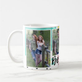 Modern Besties Typografi 3 Fotosamling Kaffemugg