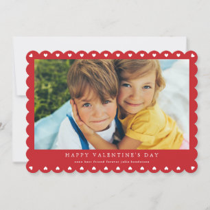 Modern BFF-film - glad valentins dagfoto Julkort