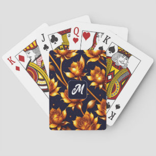 Modern Big Luxury Guld Ro-samling Casinokort