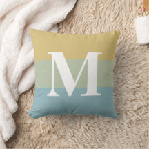 Modern Big Rand Big Brev Monogram Khaki Blue