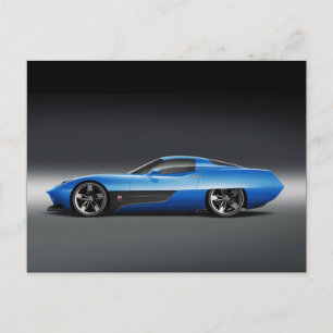 Modern bil 27 vykort