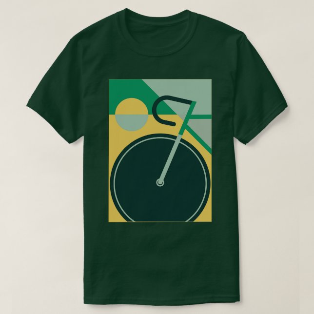 Modern bild-cykelcykelcykel grafik 1 t shirt (Design framsida)
