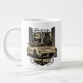 Modern bilvektordesign jumbo mugg