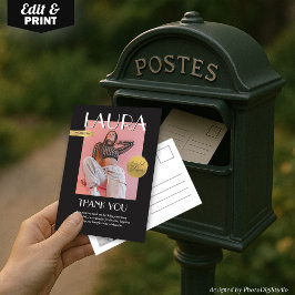 Modern Birthday Custom Magazine Cover Tack Kort