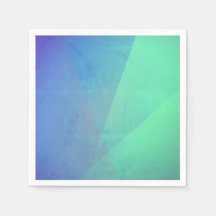 Modern blå akva & turkos geometrisk gradient