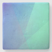 Modern blå akva & turkos geometrisk gradient