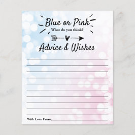 Modern blå eller Rosa? Gender Reveal Party Advice