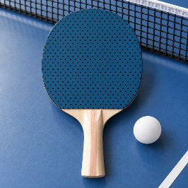 Modern Blå Geometrisk Triangel Mönster Pingisracket