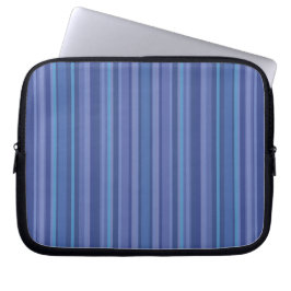 Modern blå lila rand laptop fodral