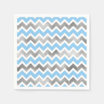 Modern blå Silver-babblöjor