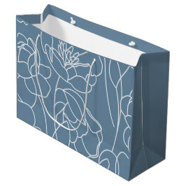 Modern blå vildblomma