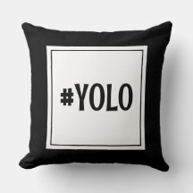 Modern Black and White Hashtag Dorm Room