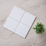 Modern Black and White Isometric Mönster Kakelplatta<br><div class="desc">Den moderna keramiska plattan har ett minimalistiskt isometriskt mönster i svartvitt. Färg är helt och hållet anpassade i Design verktyg genom att klicka på Redigera.</div>