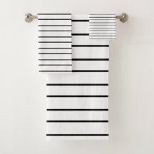 Modern Black and White Rand Classy