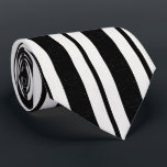 Modern Black and White Vertical Striped Neck Tie Slips<br><div class="desc">Embrace minimalist fashion with maximum impact. This neck tie's clean black and white vertical stripes provide a chic,  contemporary edge,  ideal for the fashion-forward individual. Simple yet stunning.</div>