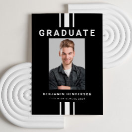 Modern Black Boy Photo Studenten Meddelande