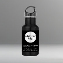 Modern Black Business Anpassningsbar Company Logot