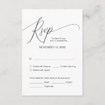 Modern Black Calligraphy, Bröllop Dinner OSA