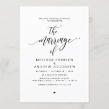 Modern Black Calligraphy, Giftermål