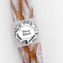 Modern Black Doodles Bakery Gräns Kitchen Cookie