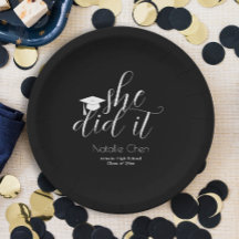 Modern Black Elegant Typsnitt Studenten