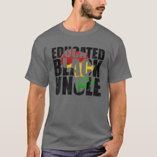 Modern Black farbror Afrika Tribal Proud History M T Shirt