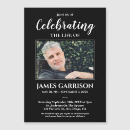 Modern Black Firande i livets fotominnesstund