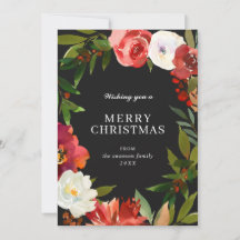 Modern Black Greenery Wandey Elegant jul